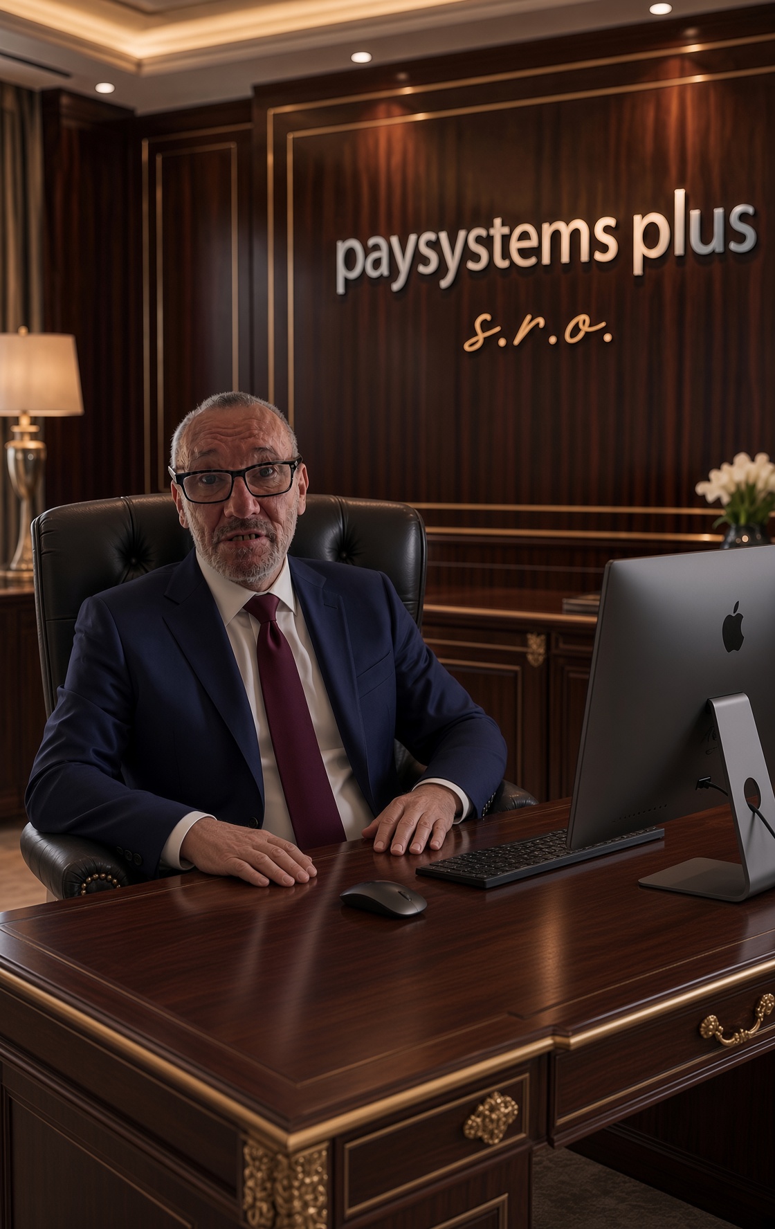 Vedenie PaySystems Plus s.r.o. v kancelárii spoločnosti